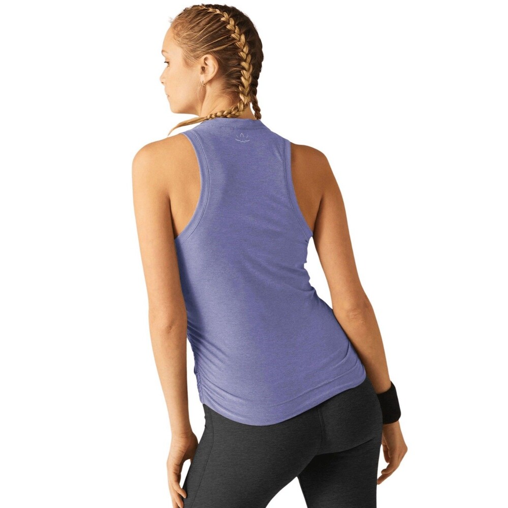 Beyond Yoga Featherweight Your Fit Shirred Tank Top Women's Medium Athleisure - Picture 2 of 8